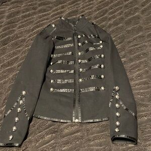 Black parade jacket